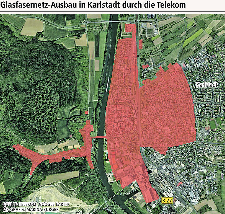 Glasfaserausbau in Karlstadt: Verantwortliche Firmen ringen nach Ärger in Lohr um Vertrauen der Stadt