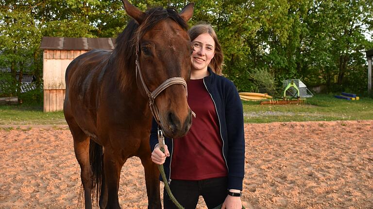 Ein gutes Team: Sarah Sitzmann und Pferd Louisdor.