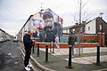 FC Liverpool - Norwich City.jpeg       -  Ein Wandgemälde mit Trainer Jürgen Klopp in Liverpool.