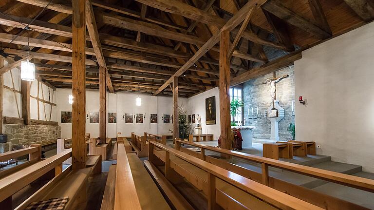 Wunderschön: Die Scheunenkirche im Pilgerhof Altenmünster besitzt Seltenheitswert. Vielleicht werden nach dem Verkauf des Vierkanthofs hier Wohnungen eingebaut.