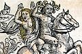 Der Hexenritt, ein Werk des Renaissance-Malers Hans Baldung Grien.