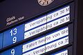 Verspätungen bei der Bahn       -  Beim Thema Verspätungen bekommt die Deutsche Bahn von ihren Kunden schlechte Noten.
