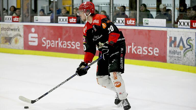 Verteidiger Noah Endres ist 'fest davon überzeugt', dass die Haßfurter Hawks ihr Heimspiel am Freitagabend gegen den ESV Burgau gewinnen.