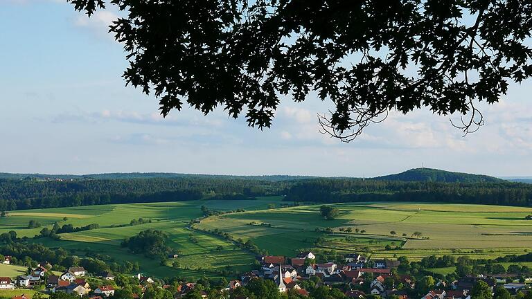 Blick auf Geroda       -  Blick auf Geroda