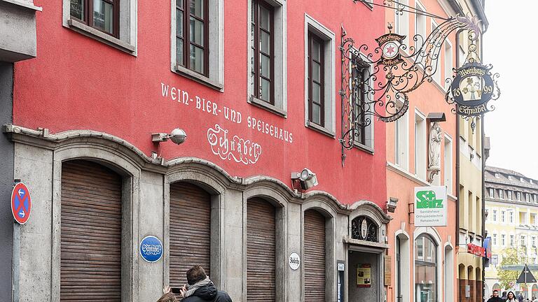 Würzburger Traditionsgaststätten: Das Weinhaus Schnabel steht vor dem Aus.