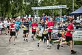 Rund 3400 Läuferinnen und Läufer nahmen an WUE2RUN Firmenlauf 2023 in Würzburg teil (Archivbild).