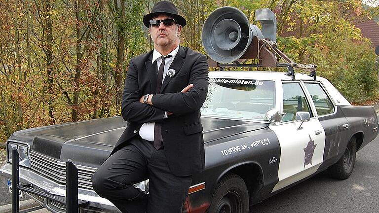 Jürgen Friedl aus Feuerthal ist Blues-Brothers-Fan.