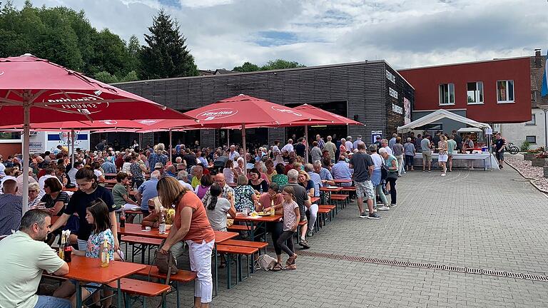 Sommerfest am Feuerwehrhaus.&nbsp;