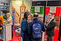 Am Stand des 'Lieblichen Taubertals' interessierten sich die Besucher der Vakantiebeurs in Utrecht vor allem für die Themen Radfahren, Wandern und Camping.