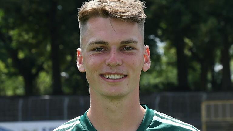Julius Landeck vom FC 05 Schweinfurt Julius Landeck vom FC 05 Schweinfurt