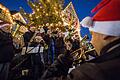 Im Landkreis Haßberge finden in den kommenden Wochen zahlreiche Weihnachtsmärkte statt. Dabei ist auch immer für die musikalische Unterhaltung gesorgt (Archivbild).