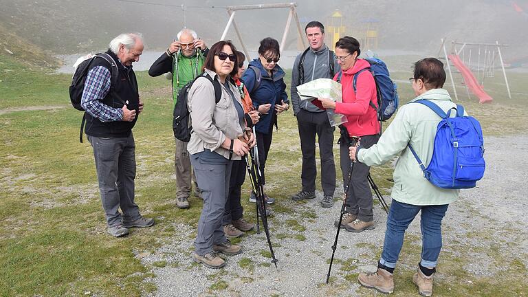 Christine Kohnle-Weis kennt den Weg über die Berge um Burgeis/Südtirol.