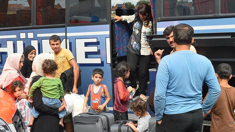 Im August 2015 kamen in Bad Kissingen die ersten Flüchtlinge an.