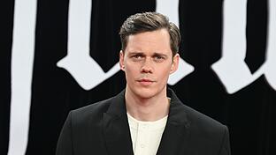 Weltpremiere des Films 'Nosferatu - Der Untote'       -  Schauspieler Bill Skarsgård bei der Premiere des Films &bdquo;Nosferatu - Der Untote&rdquo; im Dezember in Berlin. (Archivbild)