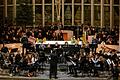 Weihnachtskonzert des  Schweinfurter Celtis-Gymnasiums mit der 'Junior Concert Band' in der Kilianskirche.