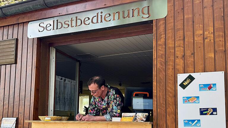 Im Freien gilt: Selbstbedienung.