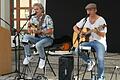 Das Duo 'Graceland' bei einem Auftritt 2022.