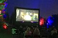 Zufrieden ist der Veranstalter mit dem Besuch der Open-Air-Kino-Reihe in Frammersbach.