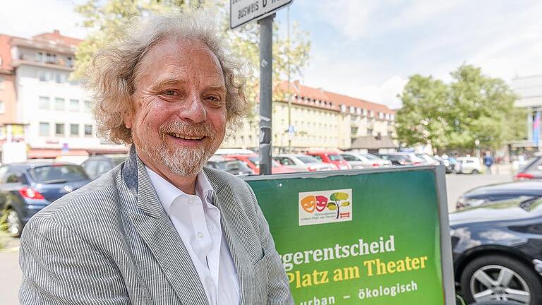 Jörg Töppner ist Sprecher des Aktionsbündnisses, das aus dem Faulhaber-Platz einen „Grünen Platz am Theater“ machen will. Jörg Töppner ist Sprecher des Aktionsbündnisses, das aus dem Faulhaber-Platz einen „Grünen Platz am Theater“ machen will.