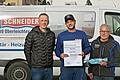 Auf dem Bild sind von links: Andreas Schneider, Dominik Takacs und Wilhelm Schneider.       -  Auf dem Bild sind von links: Andreas Schneider, Dominik Takacs und Wilhelm Schneider.