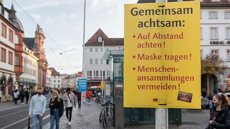 Unser Archivbild zeigt die Schönbornstraße in Würzburg am Samstag, 14. November. Unser Archivbild zeigt die Schönbornstraße in Würzburg am Samstag, 14. November.