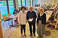 Auf dem Foto (von links): Brigitte Menig, Dieter Heunisch, Susanne Heunisch.