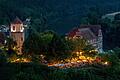 Zahlreiche Menschen besuchten am vergangenen Freitag bei sommerlichen Temperaturen und ausgelassener Stimmung das Homburger Weinfest in Triefenstein.