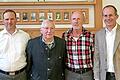 Dr. Alexander Siebel (rechts) verabschiedete die langjährigen Vorstandsmitglieder beim Roten Kreuz in Bad Kissingen (von links): Holger Fröhlich, Edgar Gleinser und Heribert Gritsch.  Foto: Michael Rendl       -  Dr. Alexander Siebel (rechts) verabschiedete die langjährigen Vorstandsmitglieder beim Roten Kreuz in Bad Kissingen (von links): Holger Fröhlich, Edgar Gleinser und Heribert Gritsch.  Foto: Michael Rendl