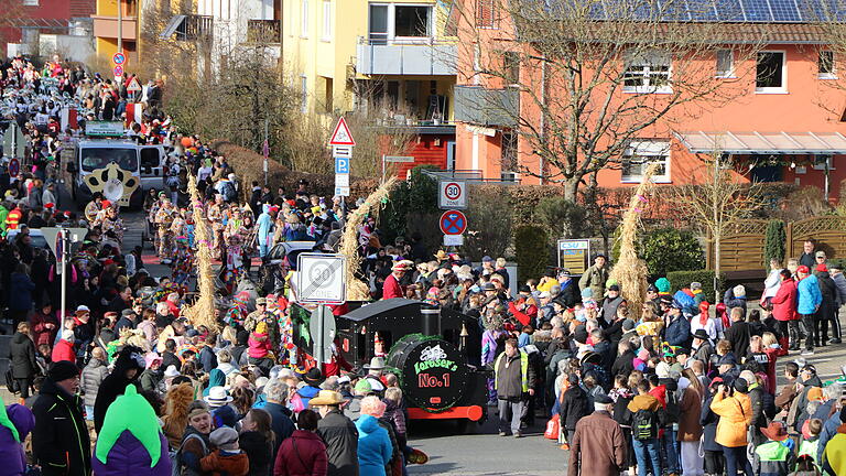 Faschingszug in Marktheidenfeld am Faschingsdienstag, 13. Februar 2024