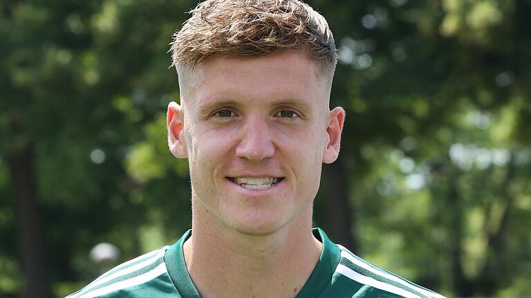 Lukas Aigner vom FC 05 Schweinfurt. Lukas Aigner vom FC 05 Schweinfurt.