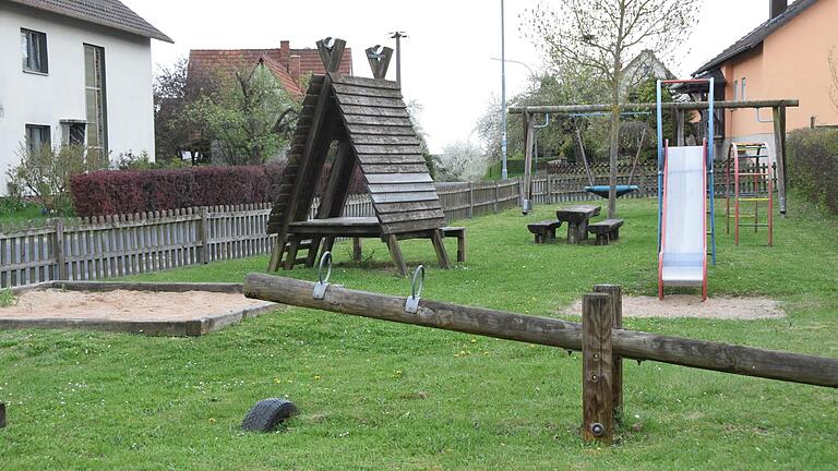 Der Spielplatz von Eußenhausen soll verlegt werden und mehr Platz bekommen.