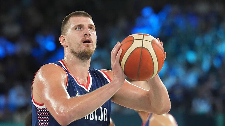 Paris 2024 - Basketball       -  Serbien und Nikola Jokic verpassten eine Sensation knapp.