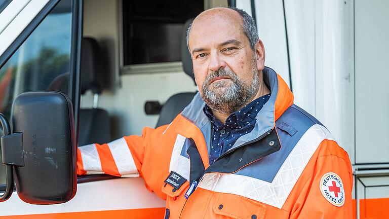 Paul Justice, Geschäftsführer des Zweckverbands für Rettungsdienst- und Feuerwehralarmierung in Würzburg, war nach der Messerattacke im Einsatz.