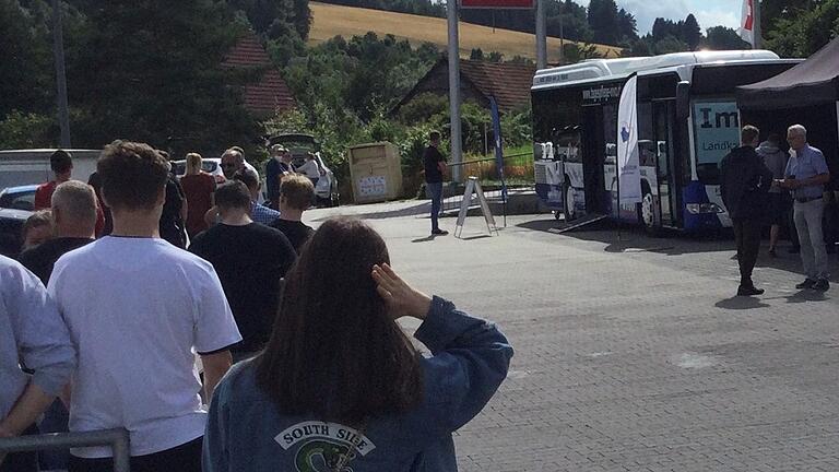 In Wildflecken kamen rund 60 Menschen zur Corona-Schutzimpfung.