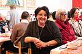 Schwanfelds Bürgermeisterin Lisa Krein freut sich über das große Interesse am Frauenfrühstück, zu dem sie anlässlich des Internationalen Frauentags eingeladen hatte. Auch die Gleichstellungsbeauftragte des Landkreises Schweinfurt, Ute Suckfüll war gekommen.