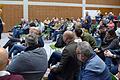 Beim zweiten Bürgerdialog mit dem Motto 'Näher am Menschen – Mich interessiert was Dich bewegt' 

begrüßte Eugen Köhler als Vorsitzender des Stadtverbandes etwa 100 Gäste in der Waldsassenhalle Wiesenfeld.
