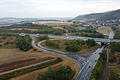 Der Bau des Kreisverkehrs im Zug der B 287 an der Autobahnauffahrt bei Langendorf verzögert sich weiter.