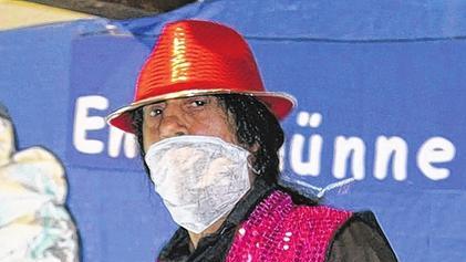 Guiseppe Paino als Michael Jackson.