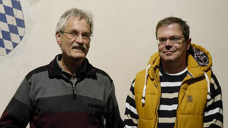 Von Baden-Württemberg nach Bayern: Dr. Hermann Kraus (links) mit dem Neuen in der Praxis, Dr. Winfried Schorb.