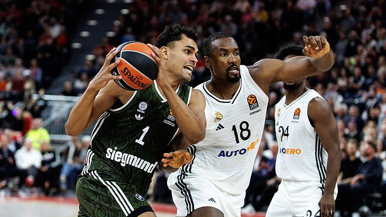 FC Bayern München - Real Madrid       -  Oscar da Silva (l) machte sein bestes Euroleague-Spiel der Saison.