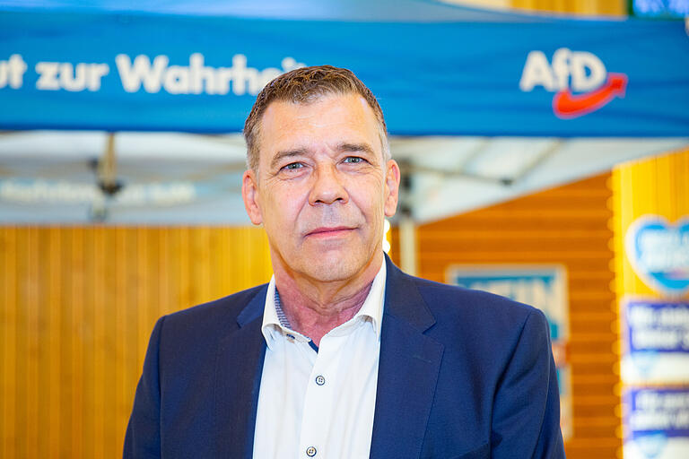 Der Schweinfurter AfD-Landtagsabgeordnete Richard Graupner wird in der Partei von vielen 'der Puppenspieler' genannt.