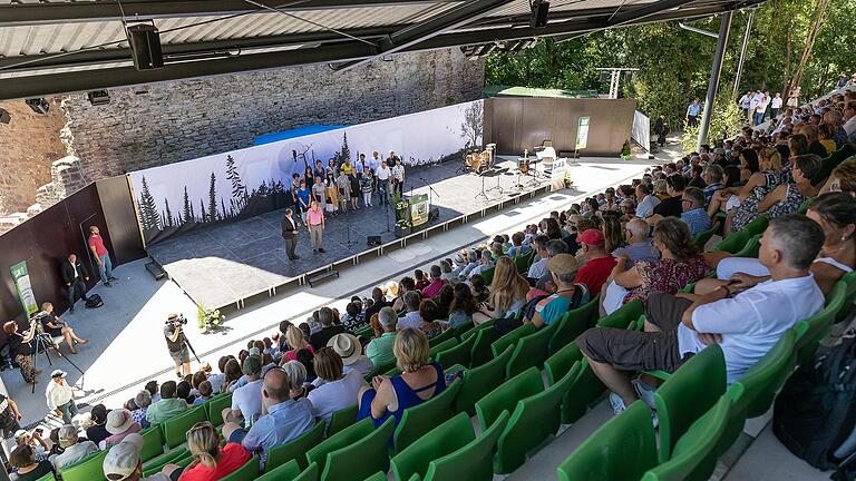 20.000 Menschen kamen zu den Scherenburgfestspielen 2022&nbsp; auf die Burgruine in Gemünden. (Archivfoto)