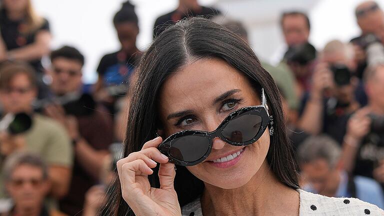 Demi Moore       -  In &bdquo;The Substance&rdquo; spielt Demi Moore eine Frau, deren Ruhm verblasst ist. (Archivfoto)