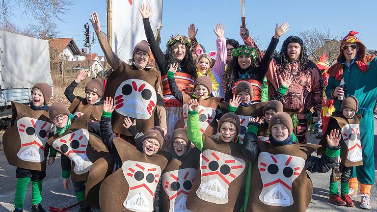 Die Fußballjugend huldigte Vaiana, der polynesischen Disney-Heldin