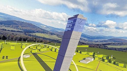 Widerstand: Ein Bürgerbegehren soll das Projekt &bdquo;Schiefer Turm&ldquo; stoppen.