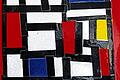 Piet Mondrian: Grundfarbenanordnung.