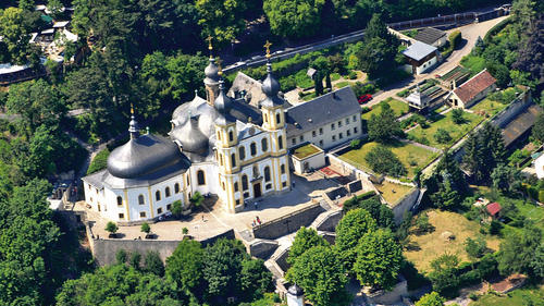 Ein Wahrzeichen der Domstadt: das Käppele auf dem Nikolausberg.