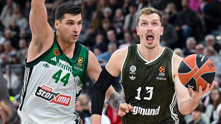 FC Bayern München - Panathinaikos Athen       -  Andreas Obst (r) traf beim Sieg gegen Kaunas acht Dreier.