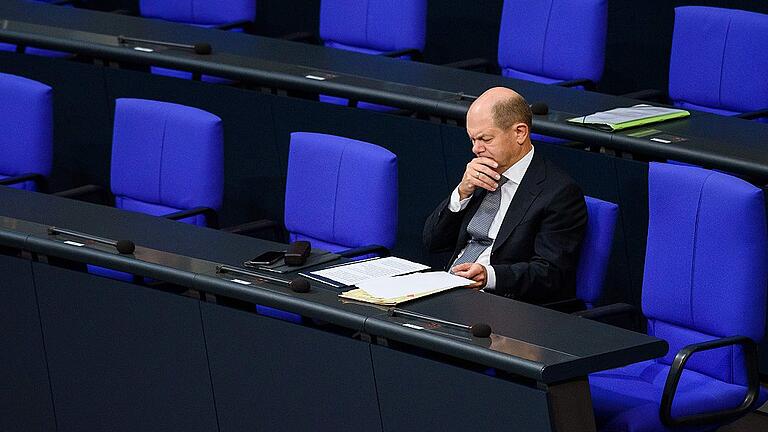 Olaf Scholz       -  &bdquo;Die Bäume wachsen nicht mehr in den Himmel&ldquo;, sagte Bundesfinanzminister Olaf Scholz.