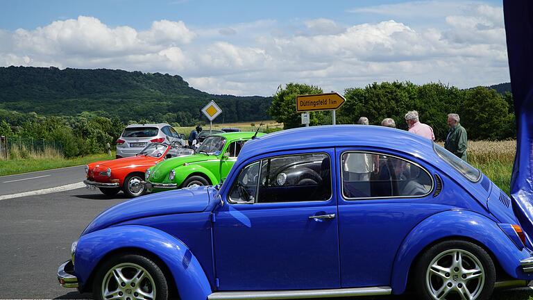 Beim Speierlingsfest in Wiebelsberg gab es wieder jede Menge schicke alte Autos zu sehen.